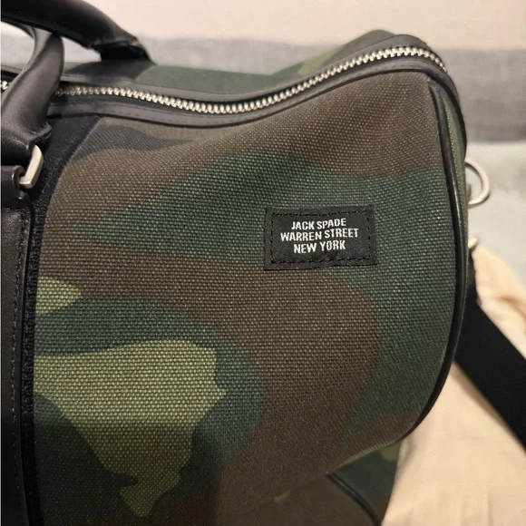 Jack Spade Camo Duffel Bag - Picture 2 of 9